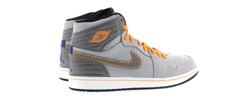 Jordan 1 Retro 93 Wolf Grey Orange (NE-YO Charity Auction)