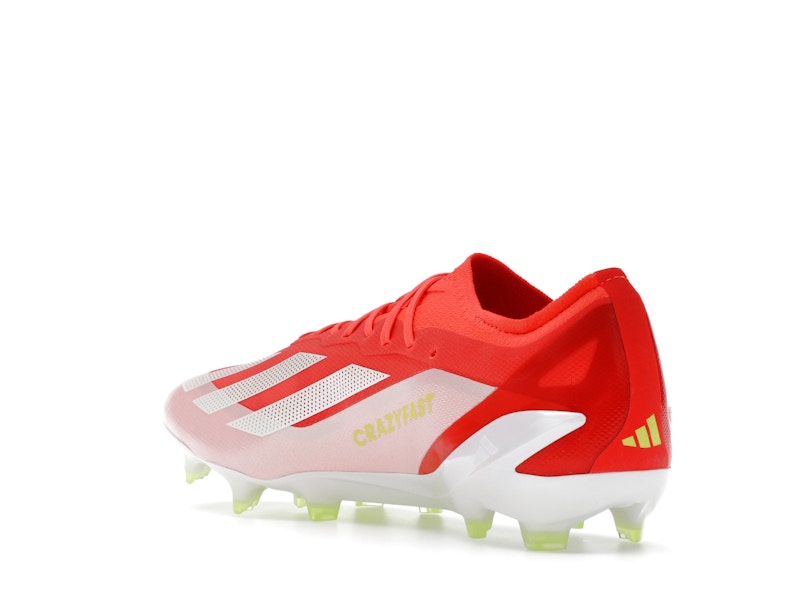 adidas Crazyfast Elite FG Solar Red Cloud White Team Solar Yellow