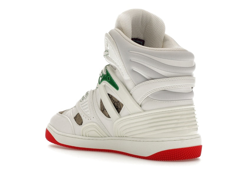 Gucci Basket White Demetra Red
