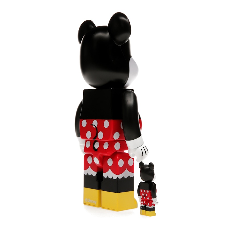Bearbrick x Disney Minnie Mouse 100% & 400% Set