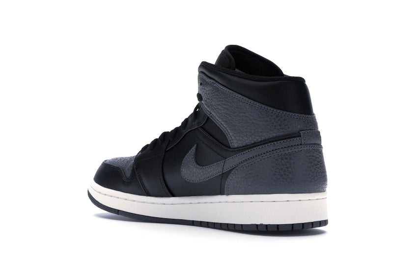 Jordan 1 Retro Mid Black Dark Grey
