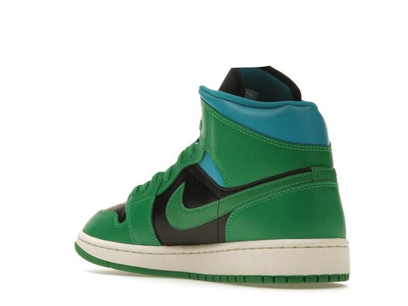 Jordan 1 Mid Lucky Green Aquatone (Women's)