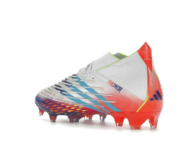 adidas Predator Edge.1 FG White Solar Yellow Power Blue