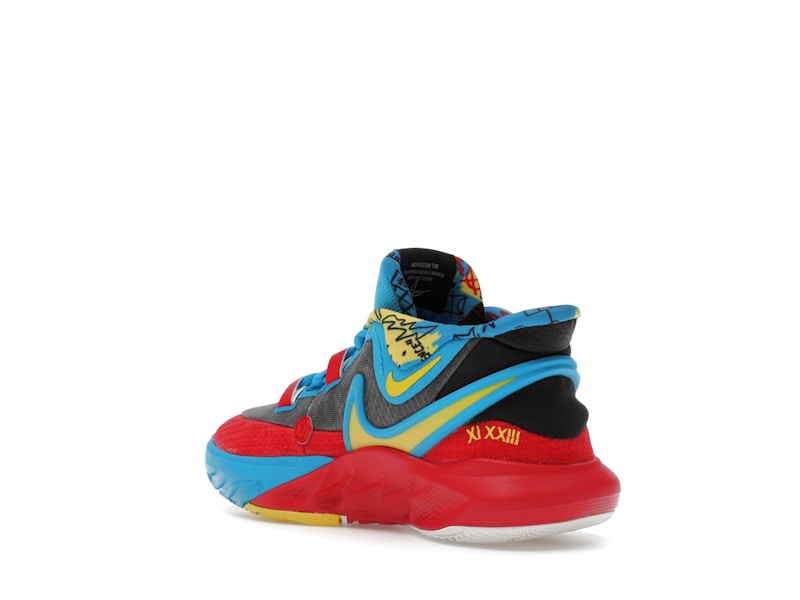 Nike Kyrie 8 GO SE Black Blue Tour Yellow (GS)