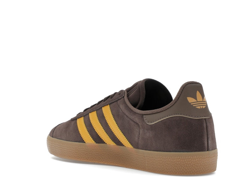 adidas Gazelle ADV Dark Brown Preloved Yellow
