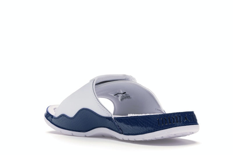 Jordan Hydro 11 Slide White Navy