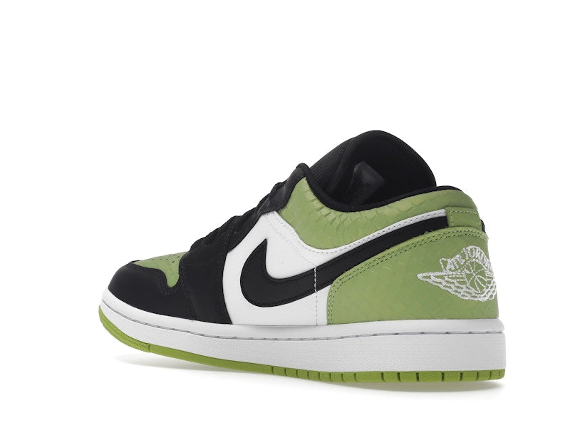 Jordan 1 Low Snakeskin Vivid Green (Women's)