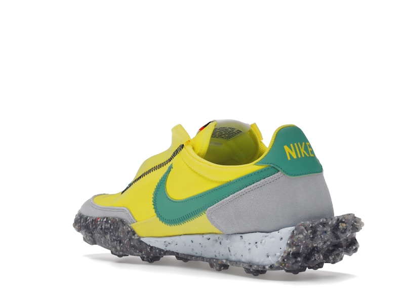 Nike Waffle Racer Crater Yellow Strike Roma Green (Women's)