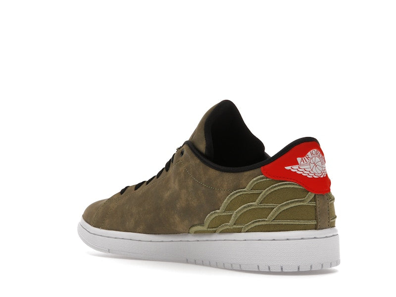 Jordan 1 Centre Court Oil Green
