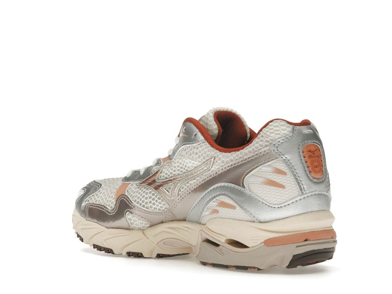 Mizuno Wave Rider 10 White Silver Orange