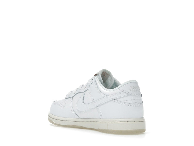 Nike Dunk Low SE Rainbow Lace Swoosh White (PS)