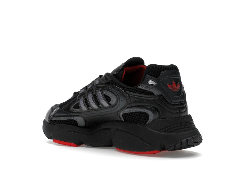 adidas Ozmillen Core Black Grey Better Scarlet