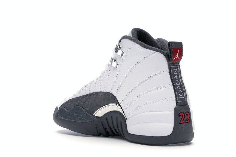 Jordan 12 Retro White Dark Grey (GS)