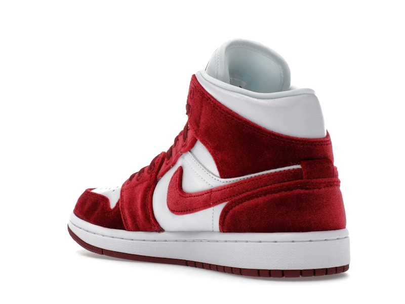 Jordan 1 Mid SE Red Velvet (Women's)