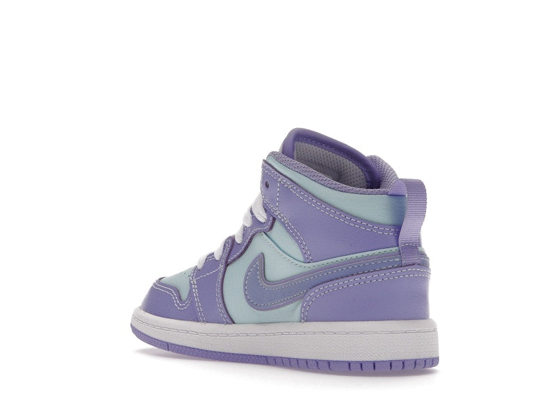 Jordan 1 Mid Purple Aqua (PS)