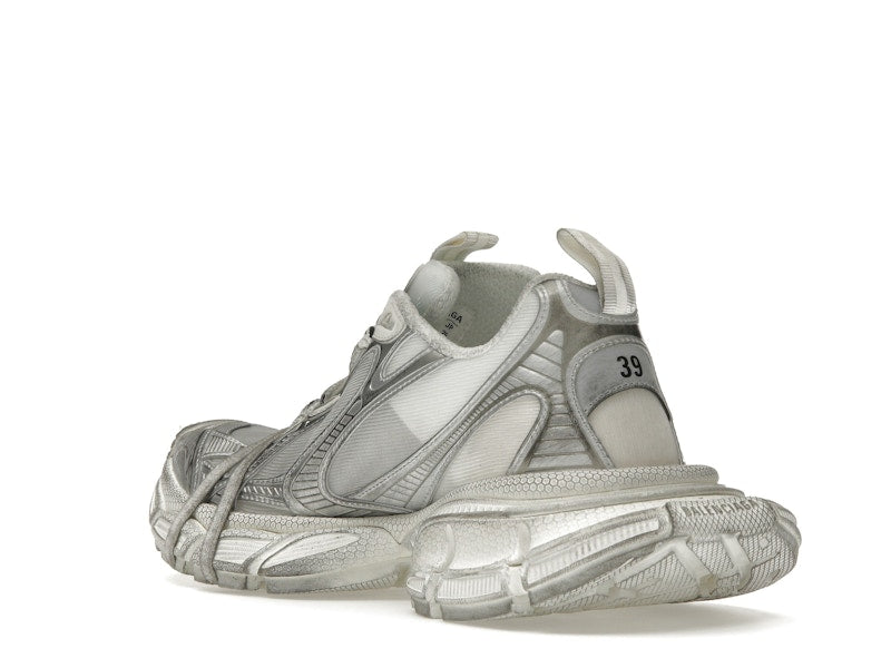 Balenciaga 3XL White Silver Summer Mesh