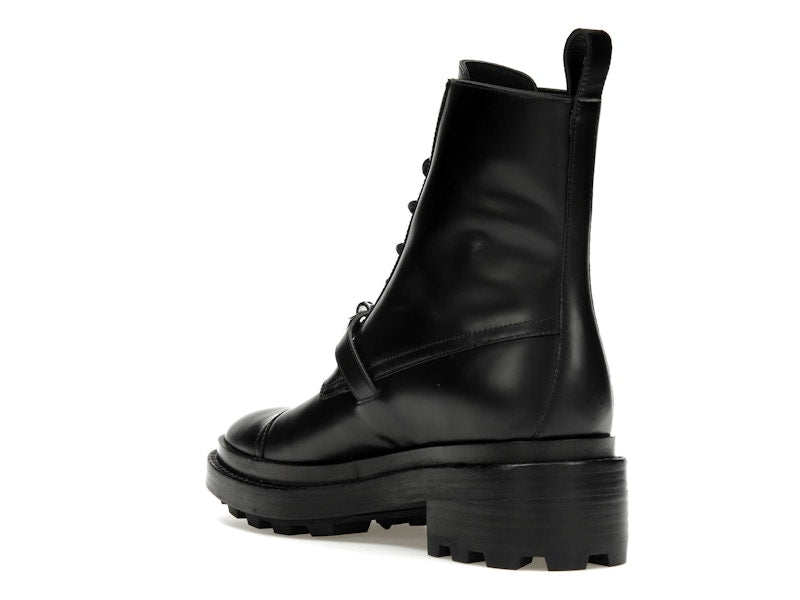 Hermes Funk Ankle Boot Noir Calfskin Leather