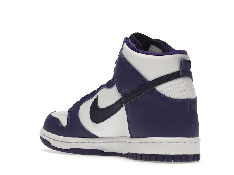 Nike Dunk High Electro Purple Midnight Navy (GS)