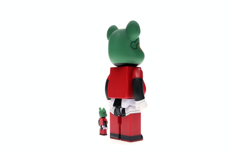 Bearbrick Marvin The Martian 100% & 400% Set Black/Red
