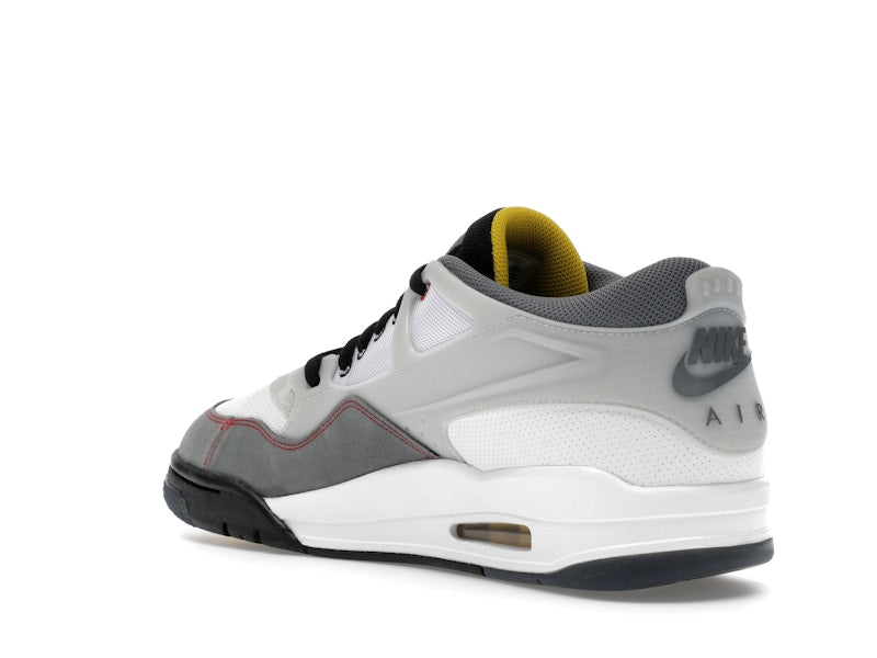 Jordan 4 RM Premium White Black Smoke Grey Fire Red