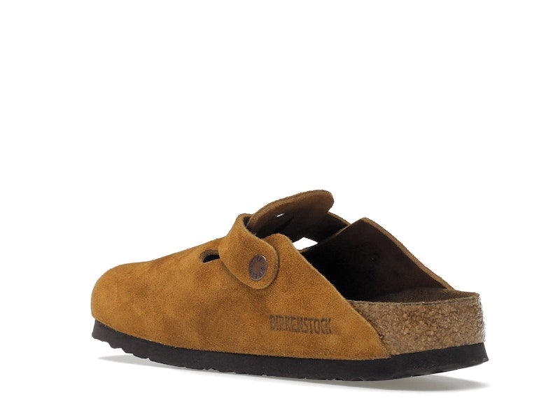 Birkenstock Boston Soft Footbed Suede Mink