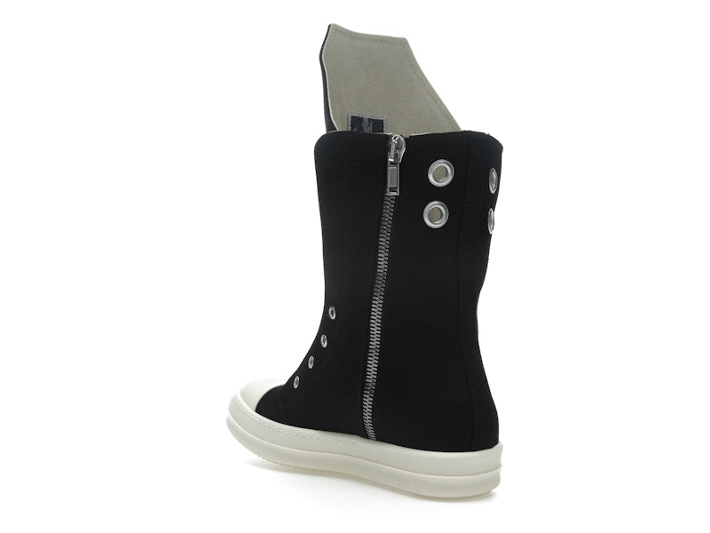 Rick Owens Hollywood DRKSHDW Boot Sneaks Black Milk