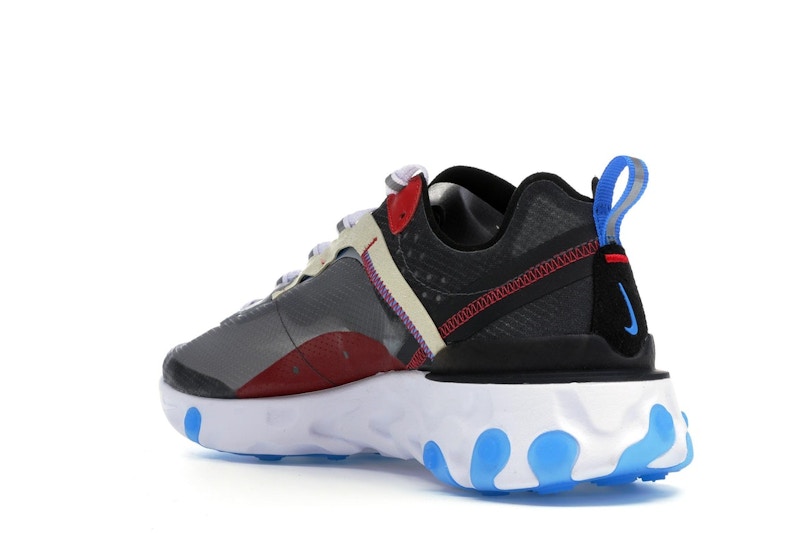 Nike React Element 87 Dark Grey Photo Blue