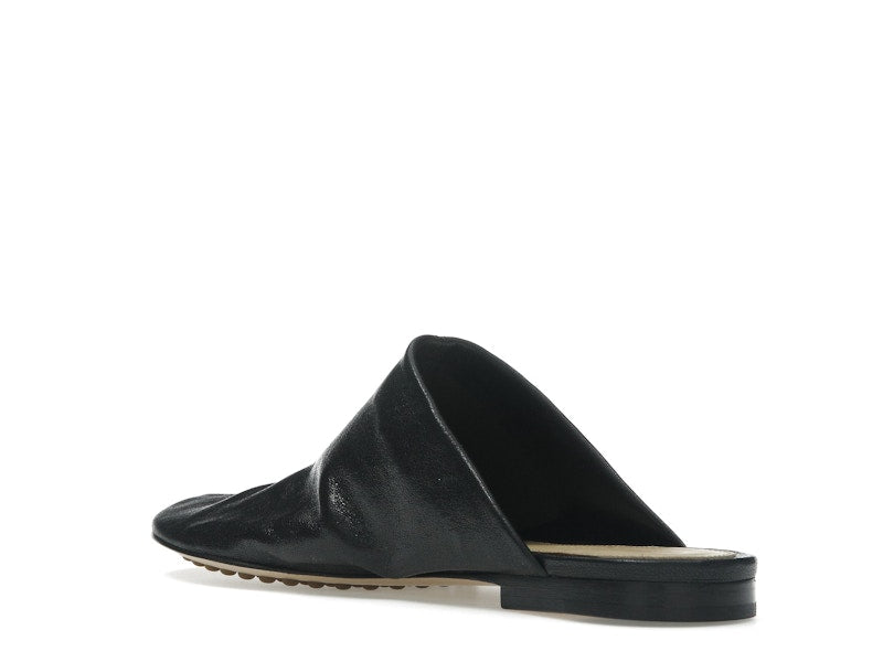 Bottega Veneta Leather Dot Sock Slippers Black (Women's)