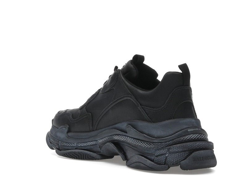 Balenciaga Triple S Black White Graffiti