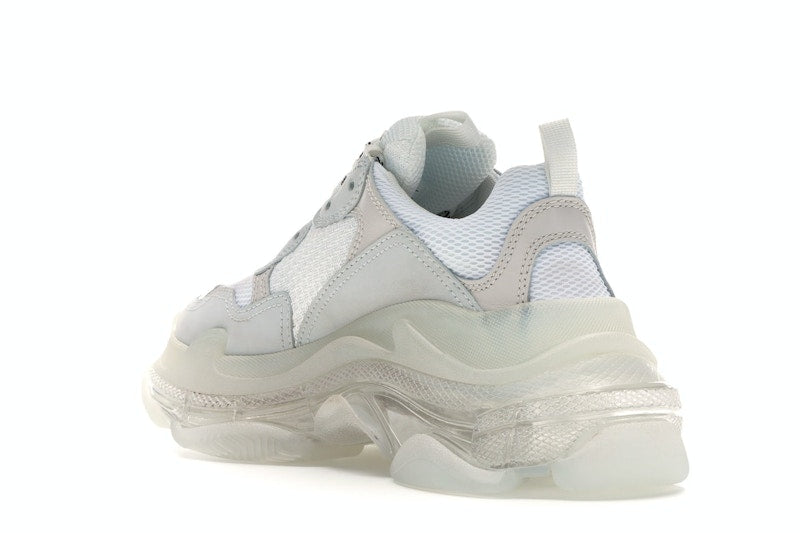 Balenciaga Triple S White Clear Sole (Women's)