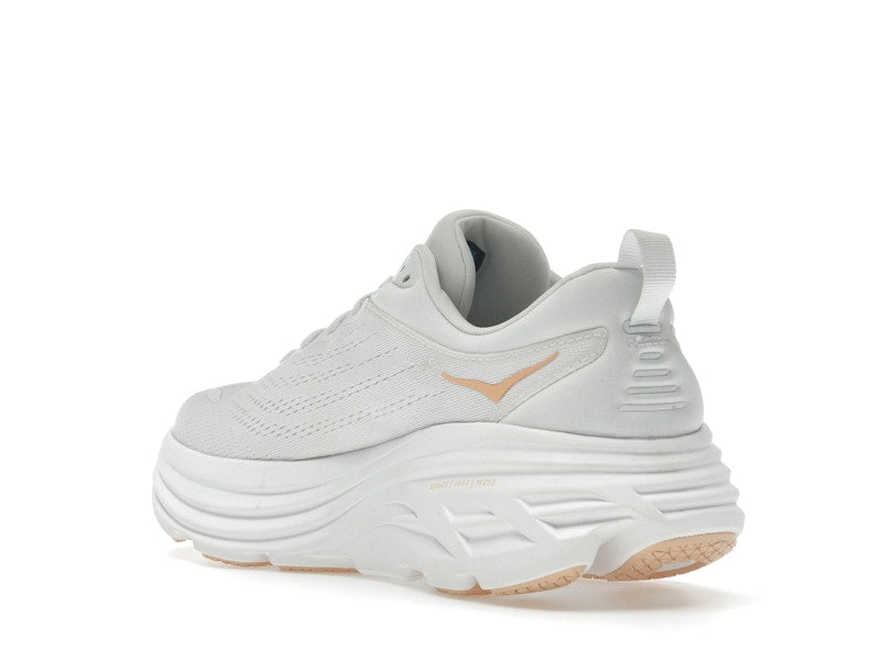 Hoka One One Bondi 8 White Cantaloupe (Women's)