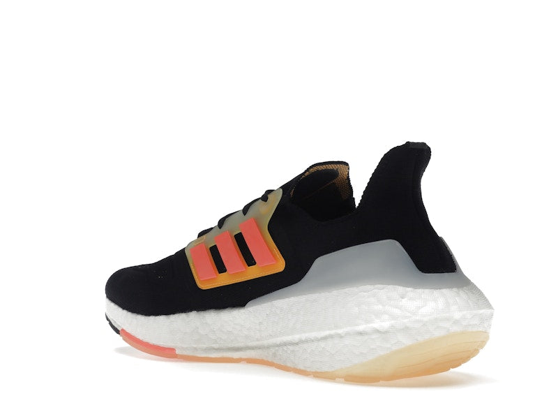 adidas Ultra Boost 22 Black Turbo Flash Orange