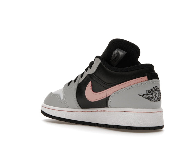 Jordan 1 Low Black Grey Pink (GS)