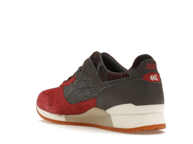 ASICS Gel-Lyte III OG Brisket Red Obsidian Grey