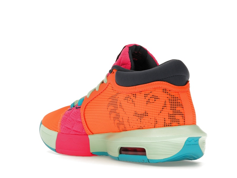 Nike LeBron Witness 8 Total Orange Laser Fuchsia