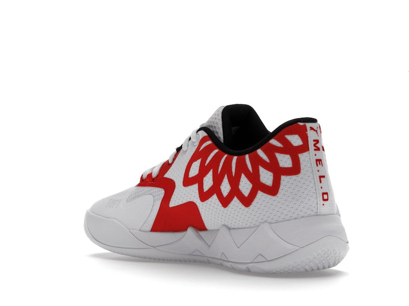 Puma LaMelo Ball MB.01 Lo Team Colors White High Risk Red