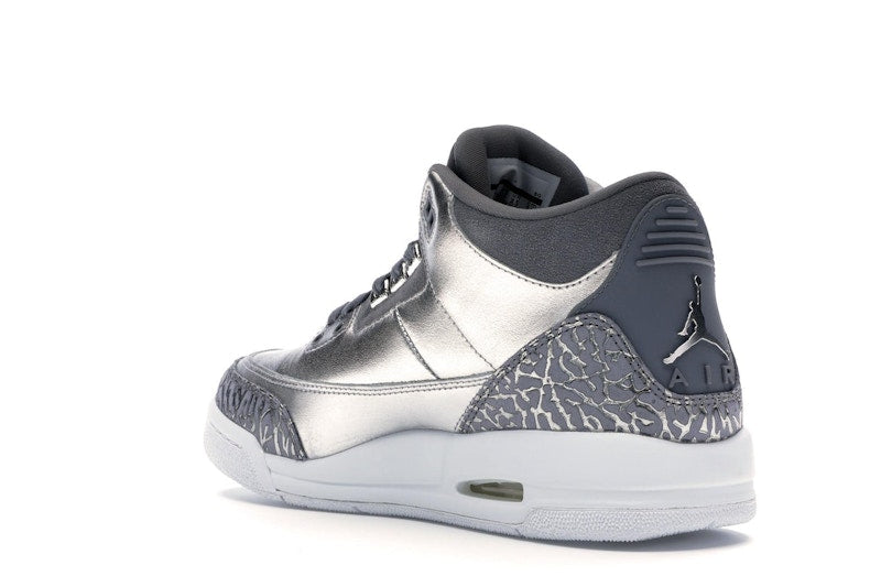 Jordan 3 Retro Premium Heiress Metallic Silver (GS)
