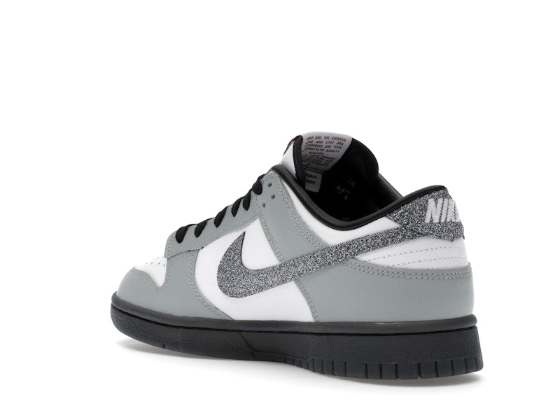Nike Dunk Low LX Glitter Swoosh White Light Smoke Grey (Women's)