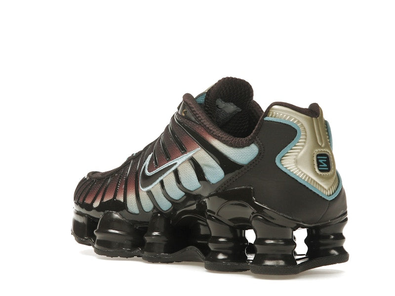 Nike Shox TL Velvet Brown Denim Turquoise (Women's)