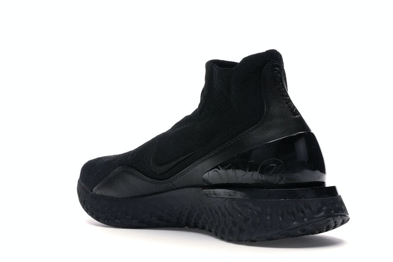 Nike Rise React Flyknit Triple Black