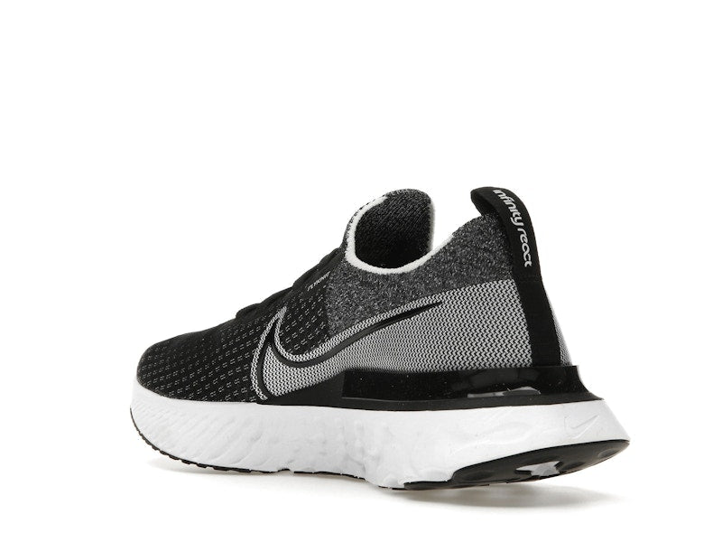 Nike React Infinity Run Flyknit Black White (Women's)
