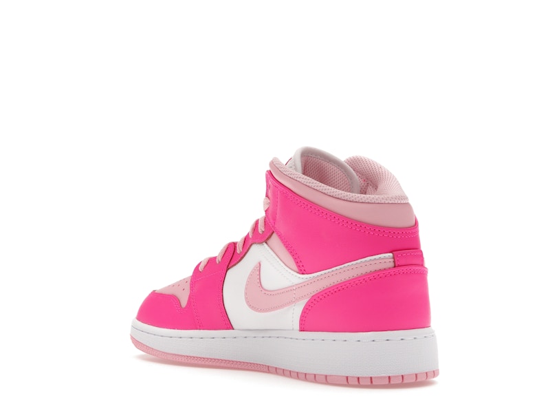 Jordan 1 Mid Fierce Pink (GS)