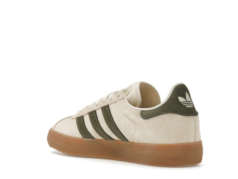 adidas Gazelle ADV Ecru Tint Focus Olive