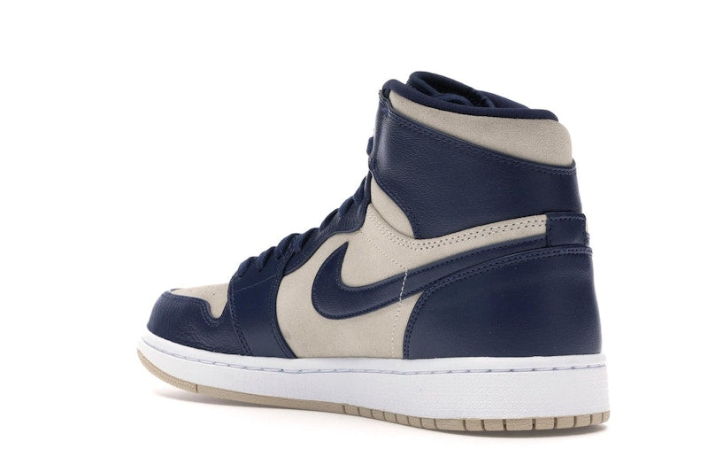 Jordan 1 Retro Premium Midnight Navy Light Cream (Women's)