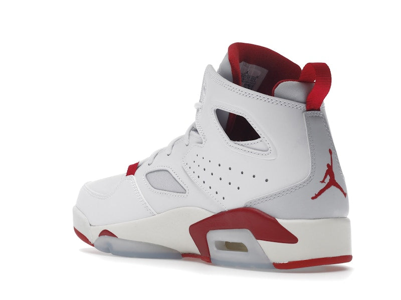 Jordan Flight Club 91 White Pure Platinum Sail Mystic Hibiscus