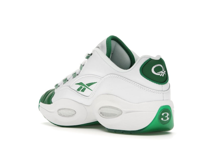 Reebok Question Low Green Toe