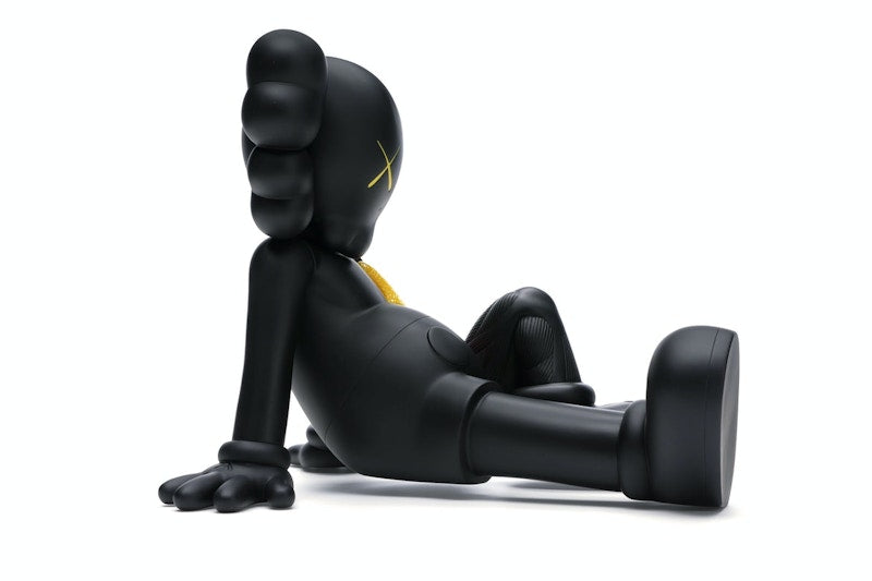 KAWS Resting Place Vinyl Figure Black