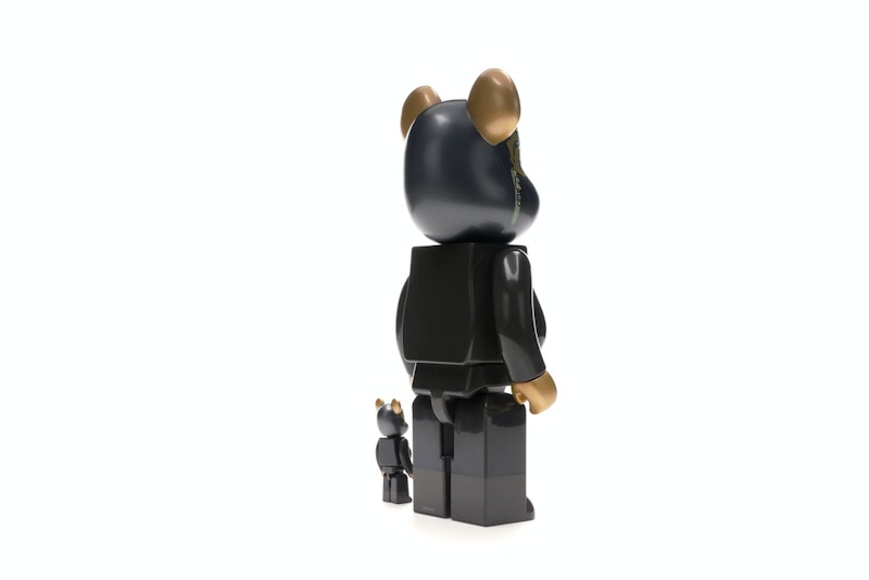 Bearbrick Jack Sparrow (Dead Men Tell No Tales Ver.) 100% & 400% Set Brown