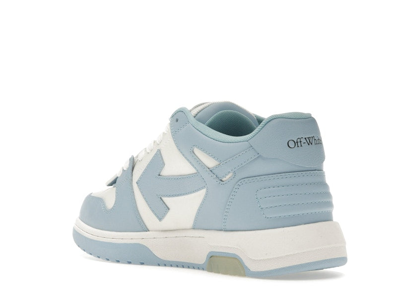 OFF-WHITE OOO Low Out Of Office Calf Leather White Light Blue