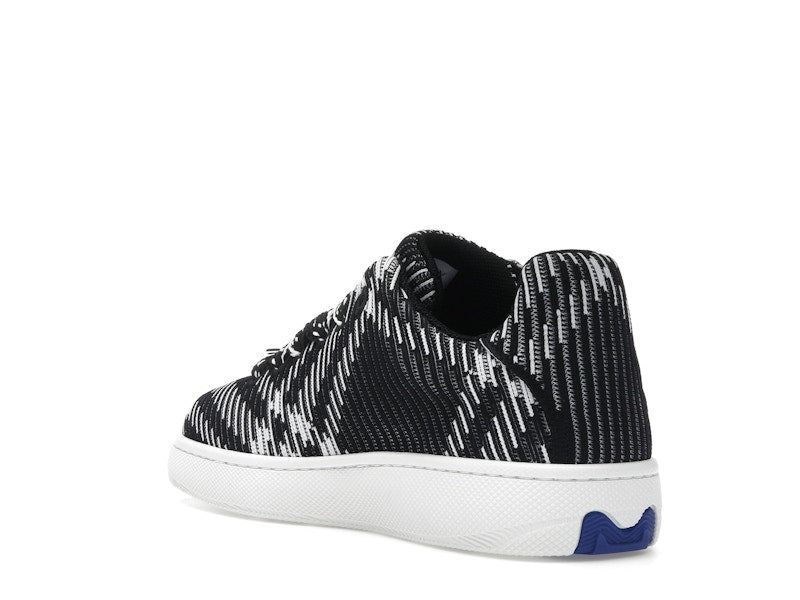 Burberry Check Knit Box Sneaker Black White (Women's)
